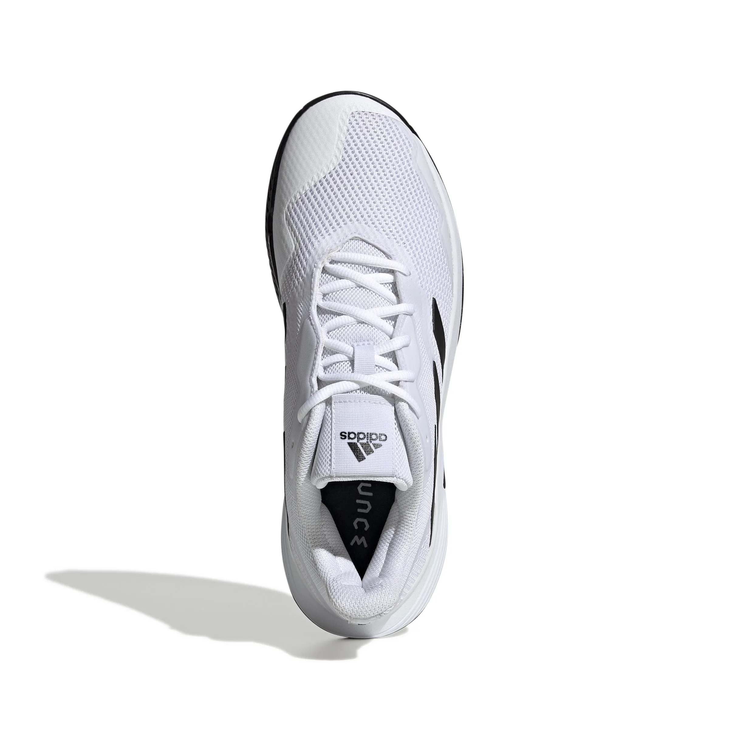 Adidas Court Jam Control Men Tennis Shoes - Ftwr White/Core Black/Ftwr White Reinforced toe