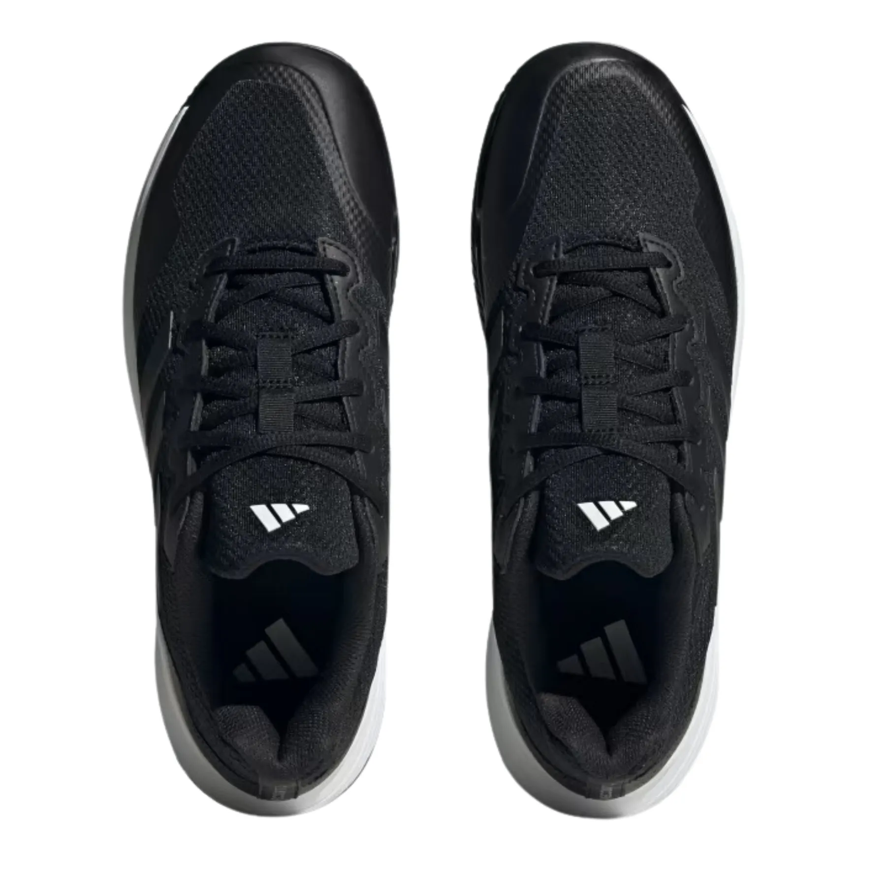 Adidas Game Court 2.0 Mens Tennis Shoes - Core Black/Core Black/Grey Four Supportive Design Functional Wear