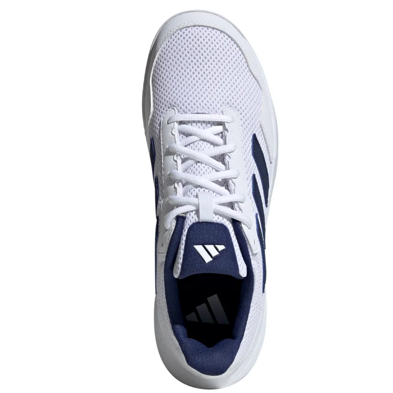 Adidas Game Spec 2 Tennis Shoes - Dark Blue/White Shock Absorbing Speed Training