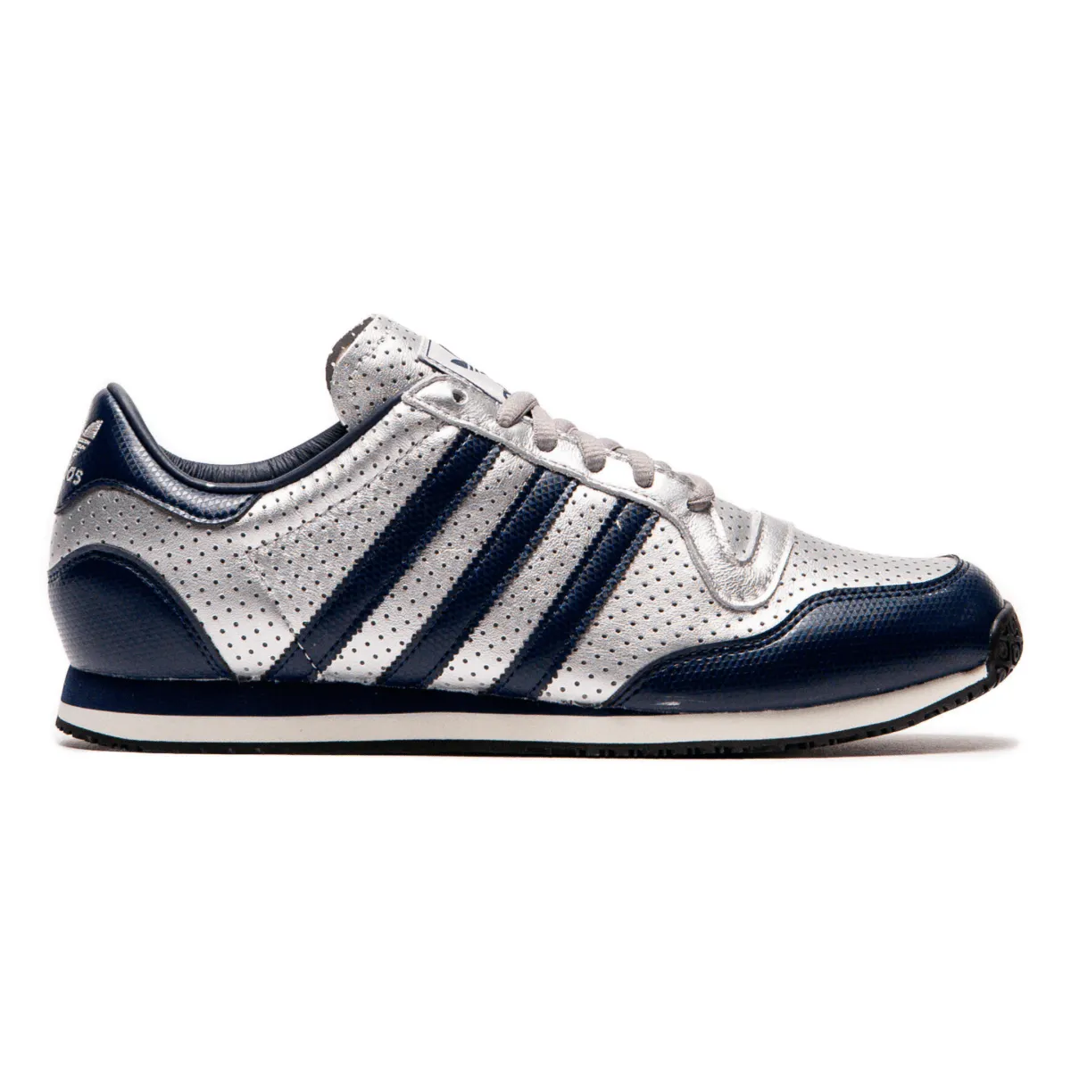Ankle Style Cool Days Adidas Men's Galaxy OG Silver Metallic/Night Indigo/Off White
