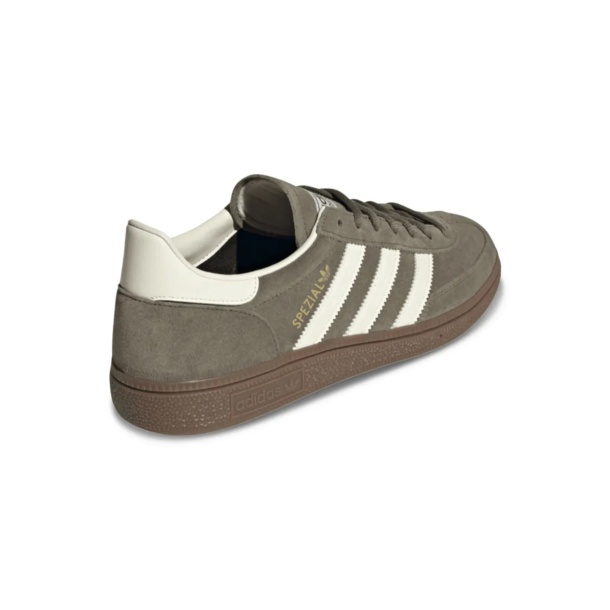 Adidas Men's Handball Spezial Olive/White Round Edge