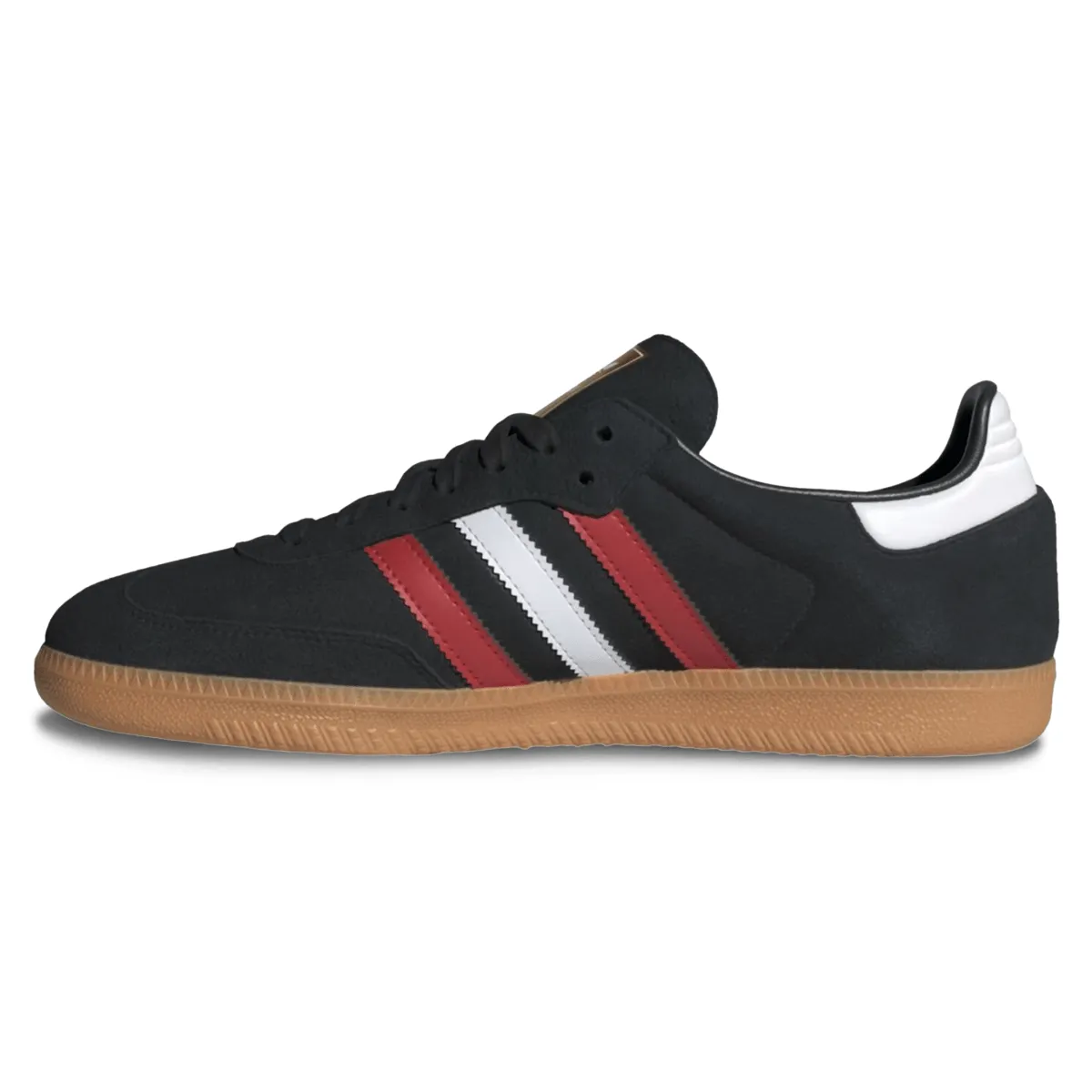 Adidas Men's Samba OG Core Black/Better Scarlet/Gum Chic Outfit Relaxed Style