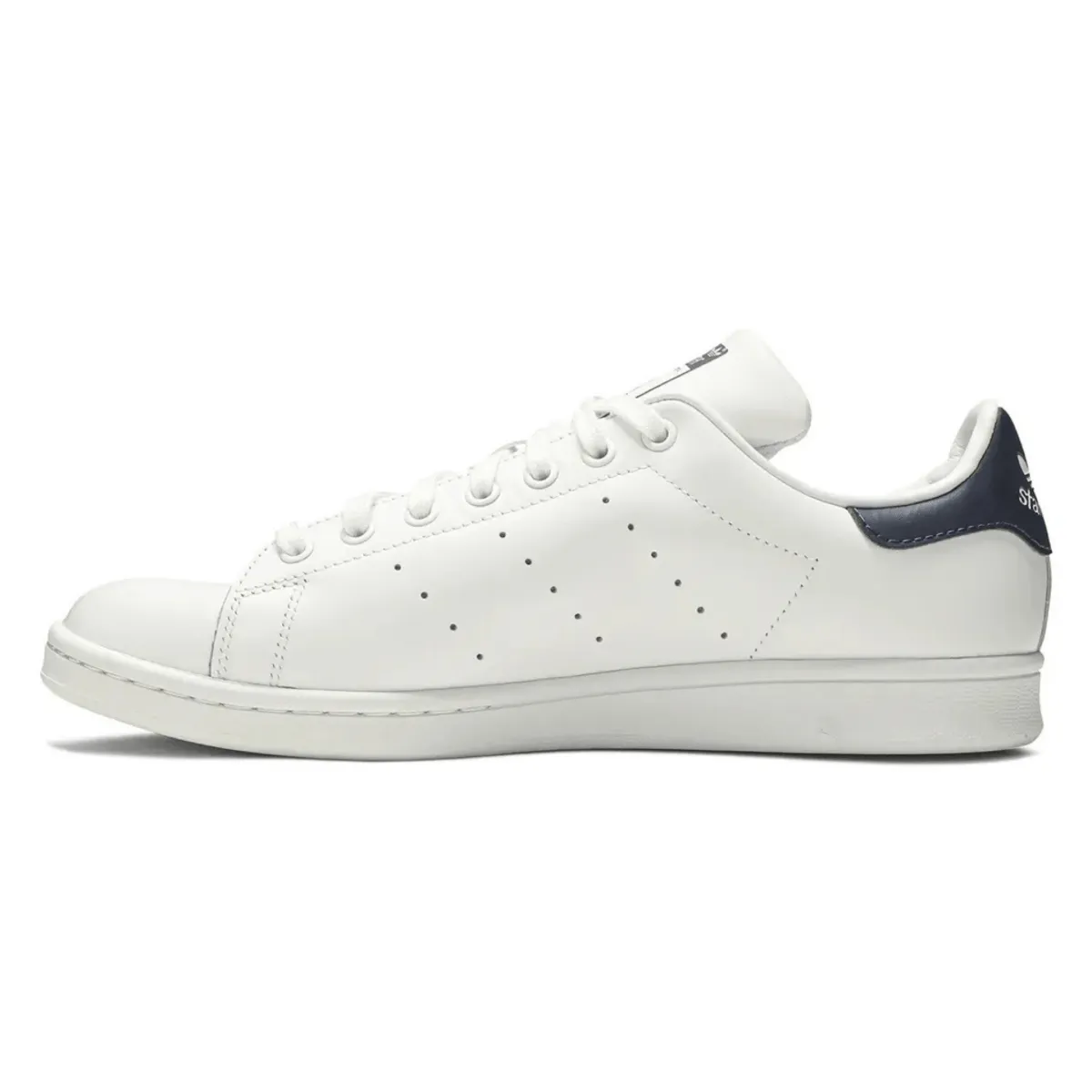 work commute Adidas Men's Stan Smith Core White/Dark Blue