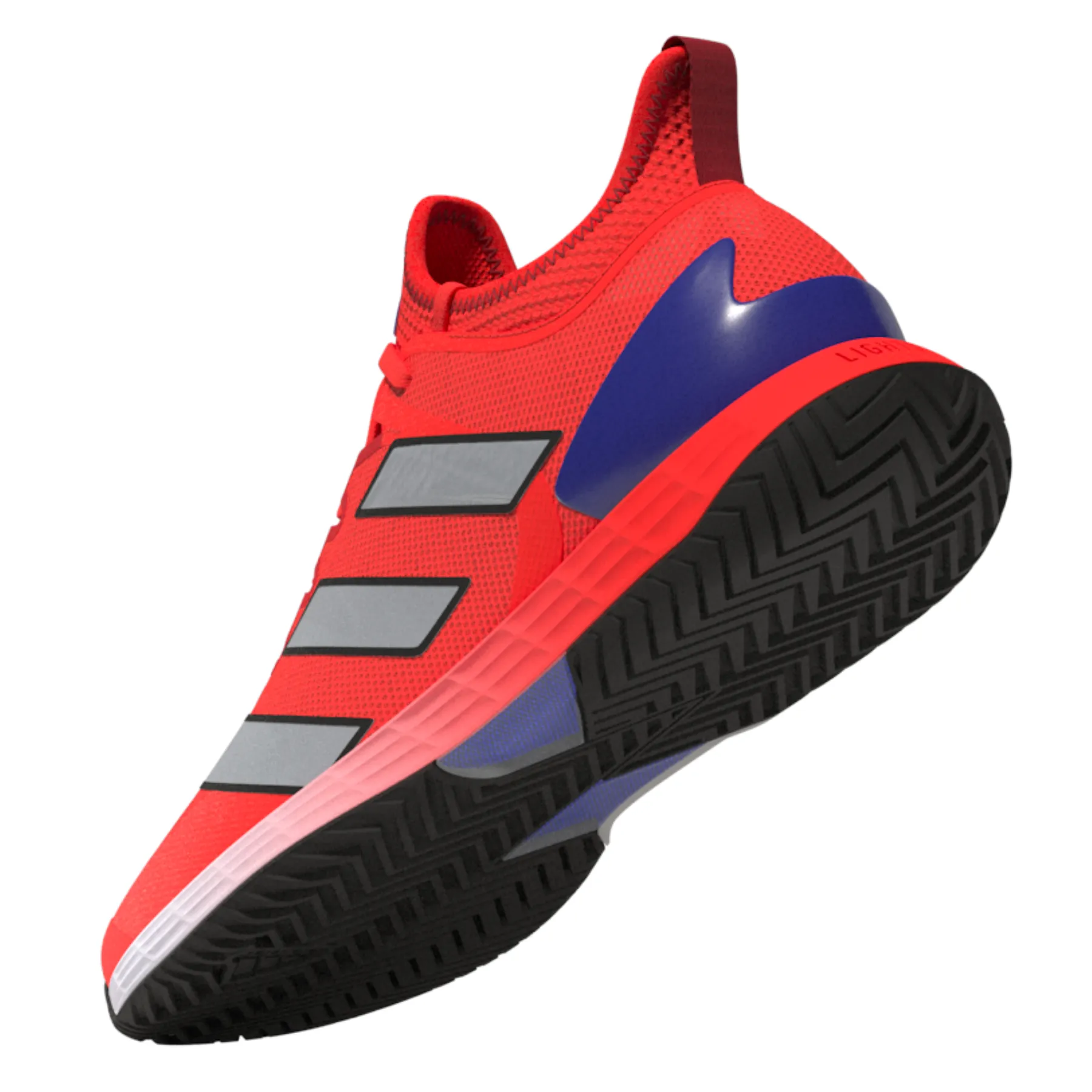 Adidas Performance Adizero Ubersonic 4 Lanza T Men Tennis Shoes - Solar Red Fashion Edge