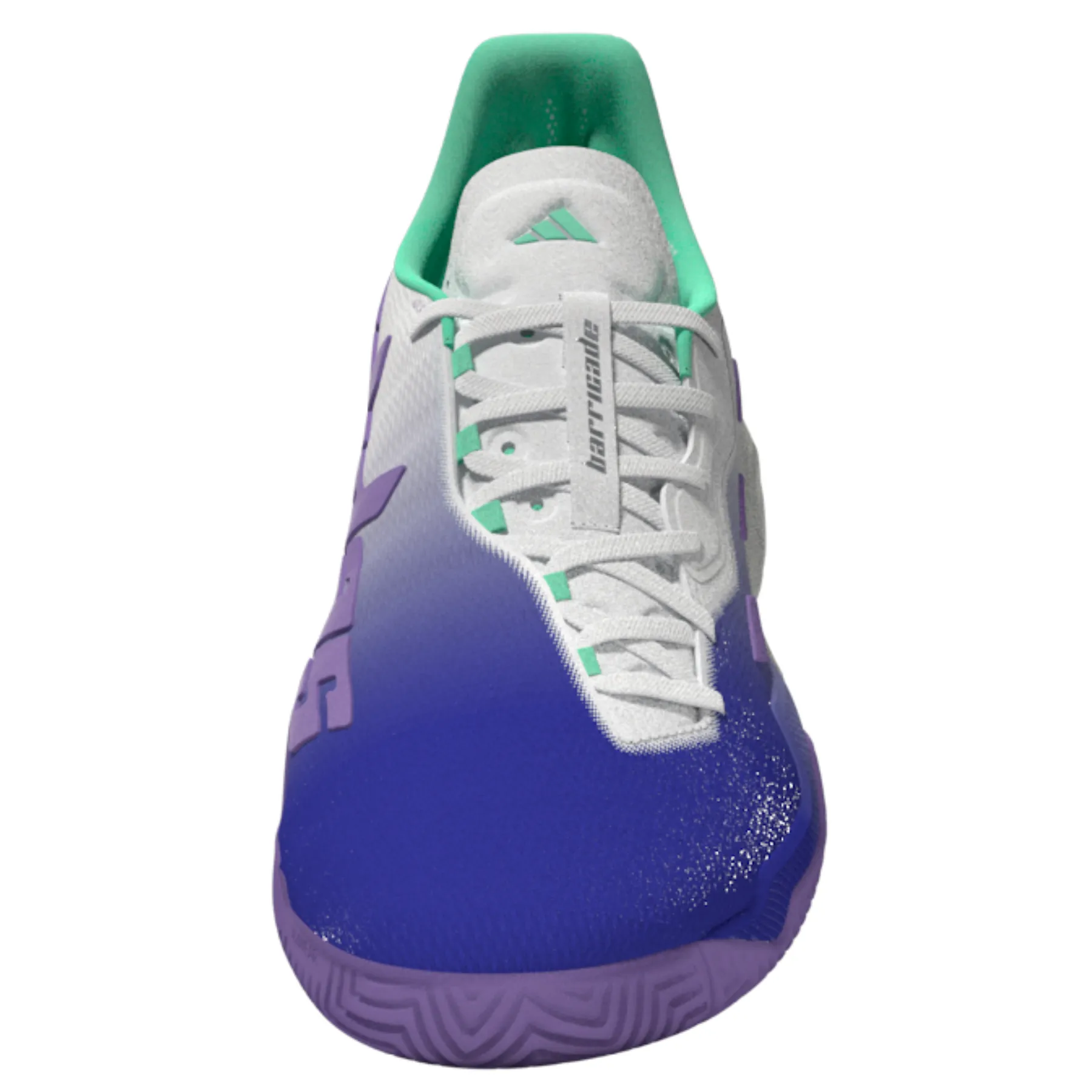 Non Marking Adidas Performance Barricade Women Tennis Shoes - LUCBLU/VIOFUS/PULMIN