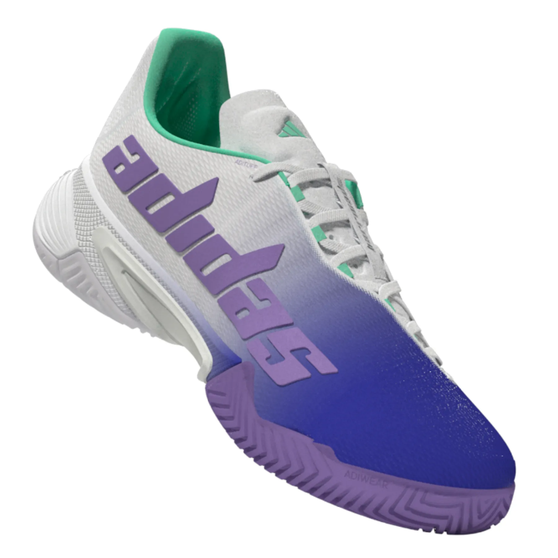 Adidas Performance Barricade Women Tennis Shoes - LUCBLU/VIOFUS/PULMIN High Top