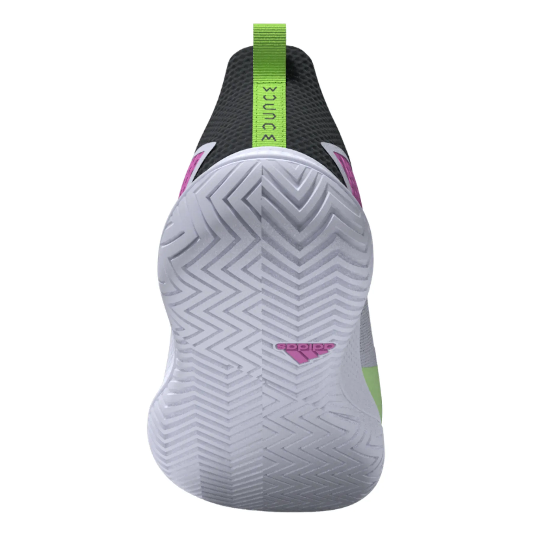 Workout Ready Adidas Performance Defiant Speed Men Tennis Shoes - Crystal White/Silver Metallic/Carbon