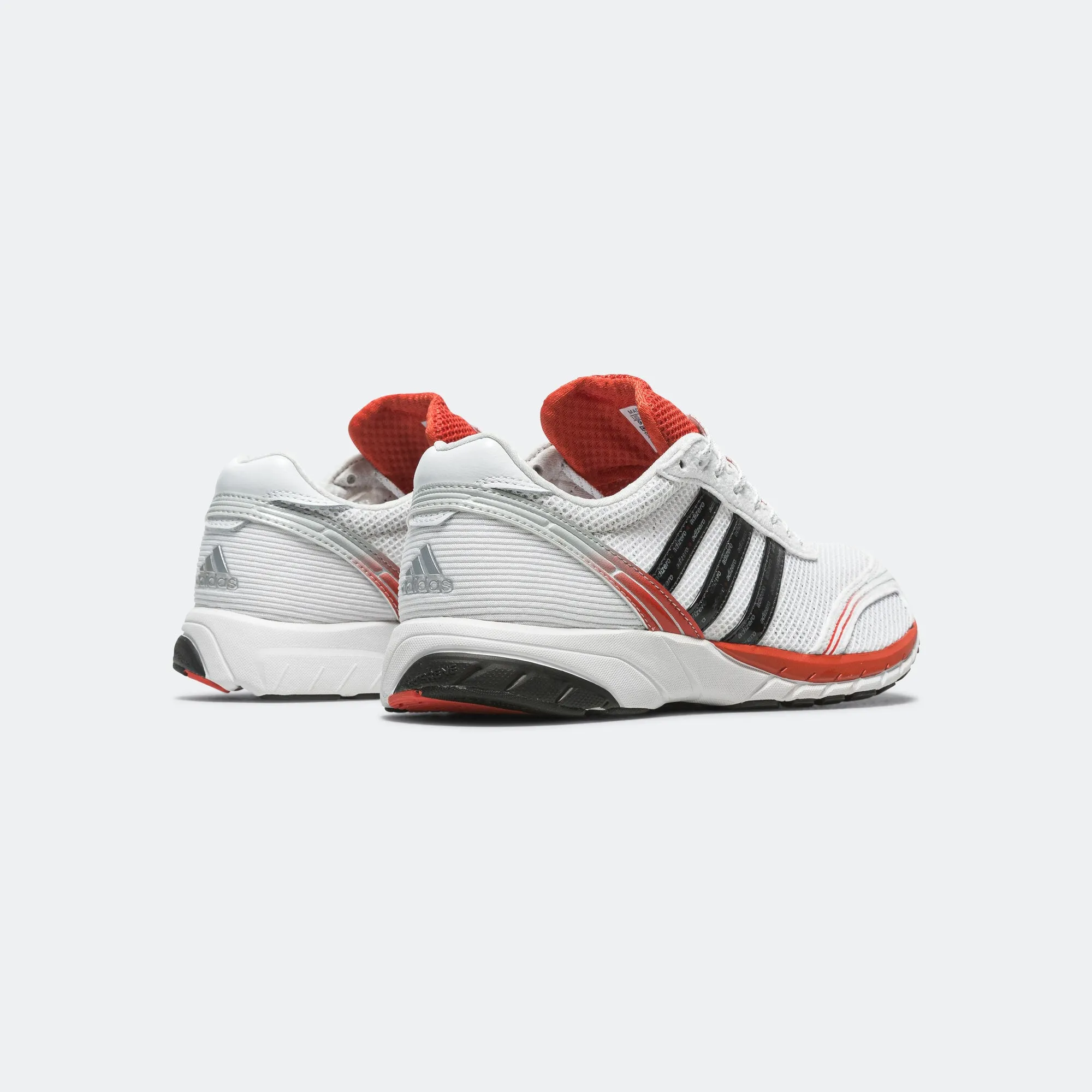 Flexible Tread Quick Comfort Adizero Adios OG - Footwear White/Preloved Red-Core Black