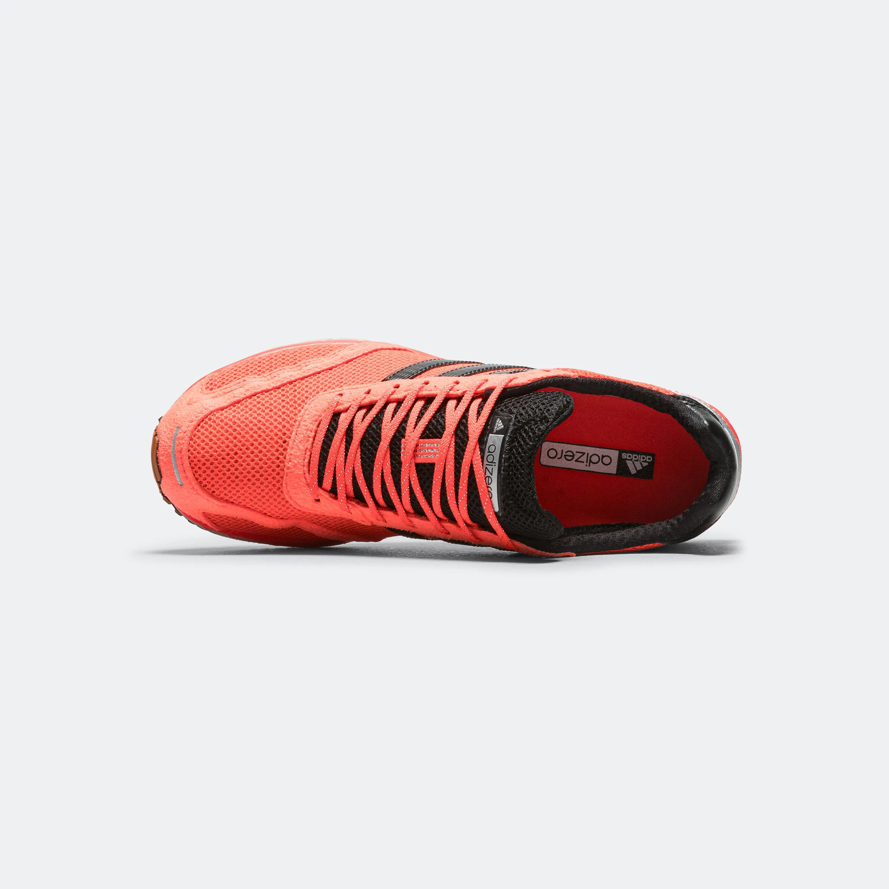 Trail Running Reliable Grip Adizero Adios OG - Footwear White/Solar Red-Core Black