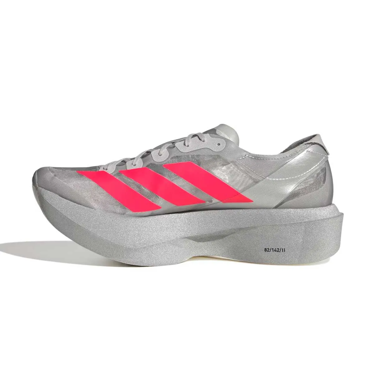 Comfortable Use Casual Fit Adizero Adios Pro Evo 2 'Silver Metallic Lucid Red'