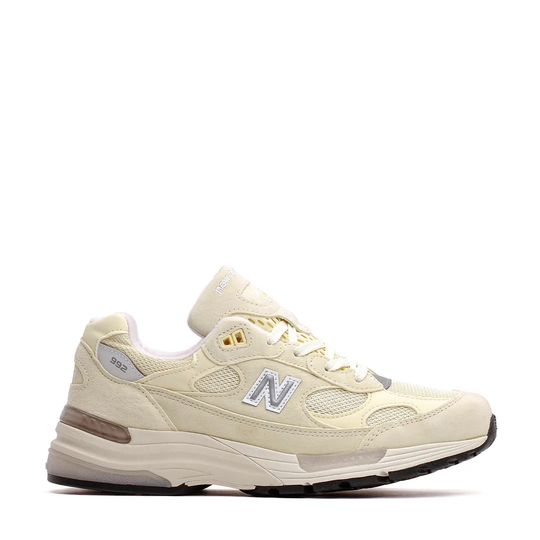 running in a zip line area shoes Slip Resistant Sole New Balance Unisex Made in USA 992 Calcium U992MC