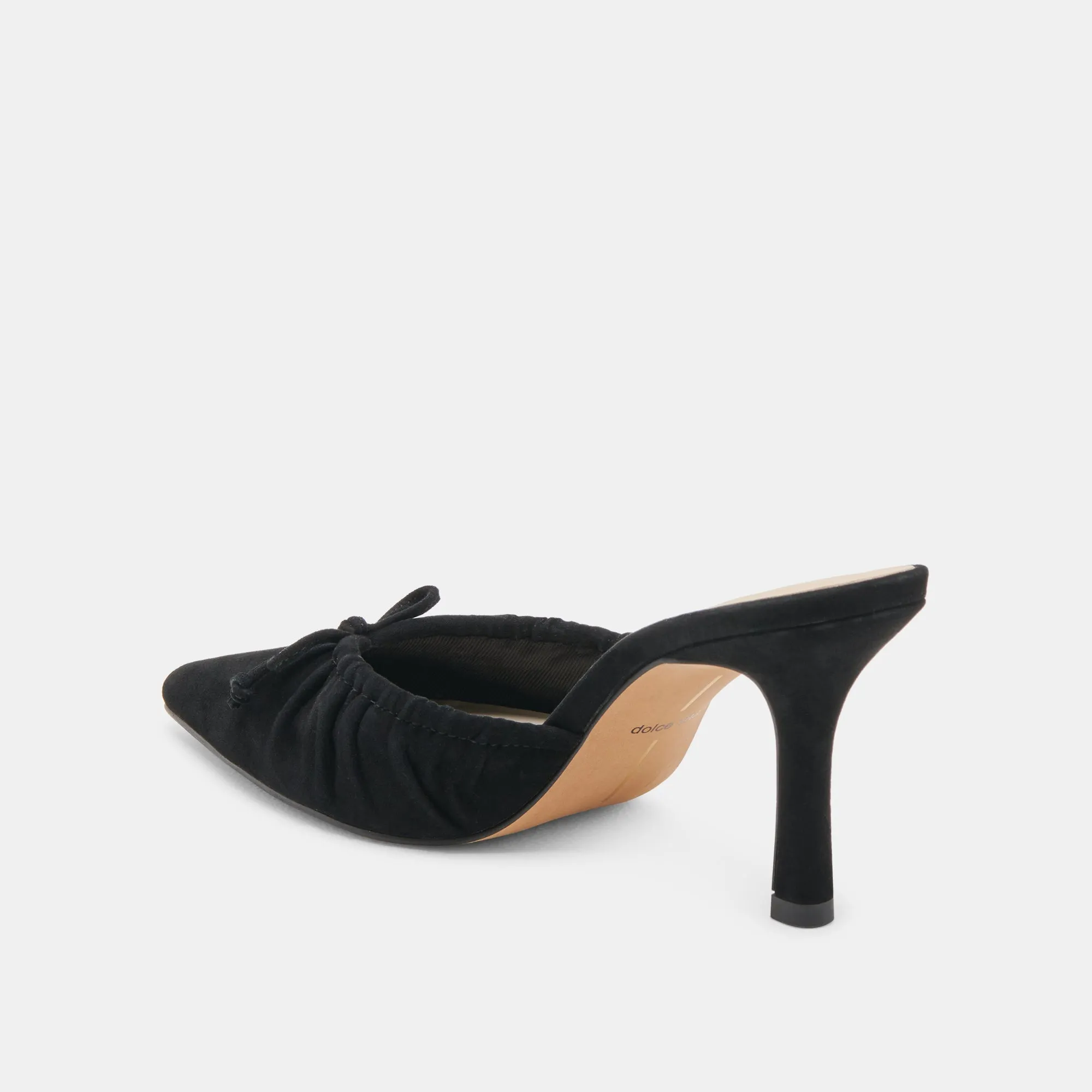 KAIRI HEELS ONYX SUEDE Fashionable Shoes