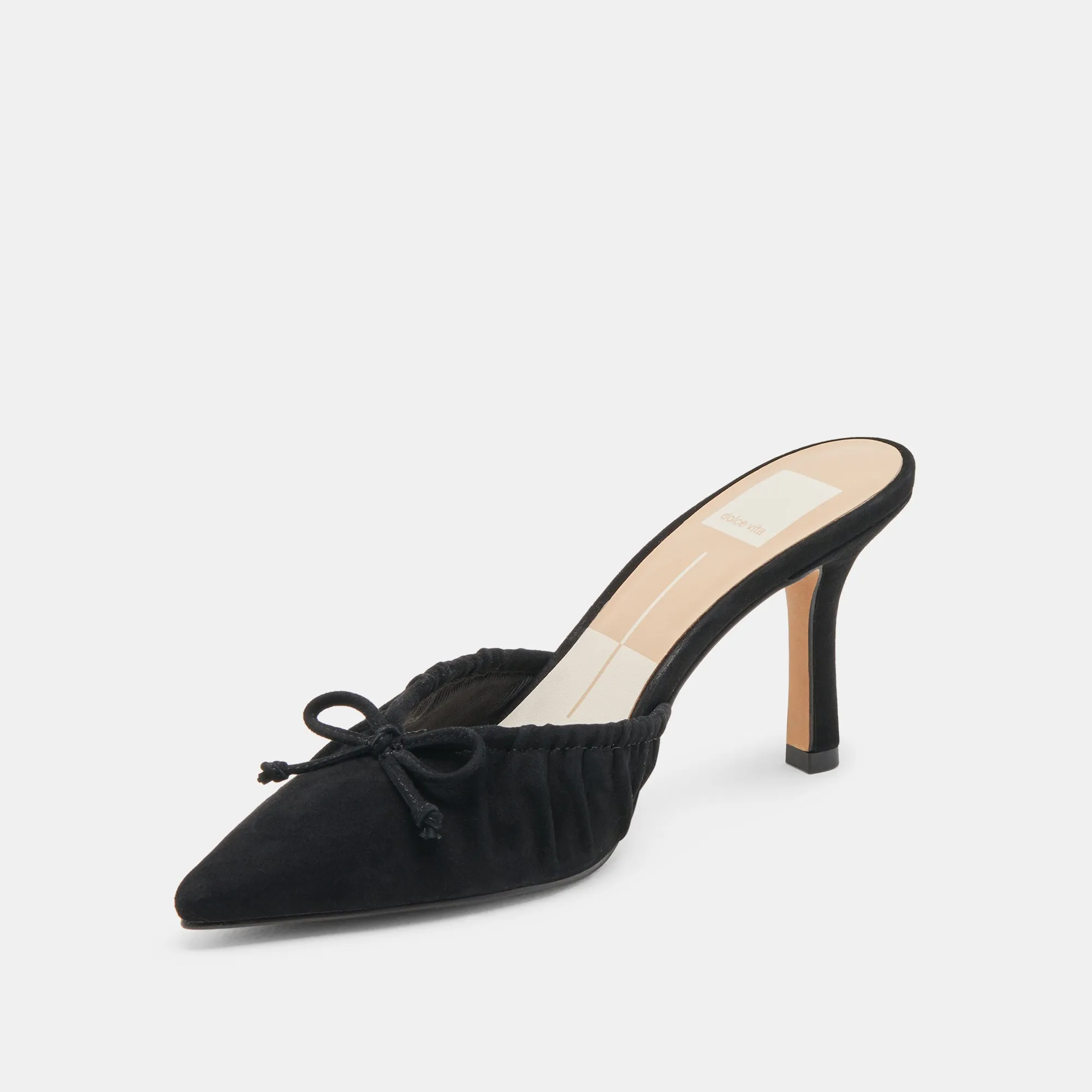 KAIRI HEELS ONYX SUEDE Smooth Finish