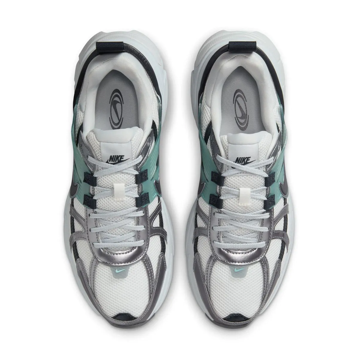 easy move Wmns V2K RUN 'Summit White Dark Obsidian'