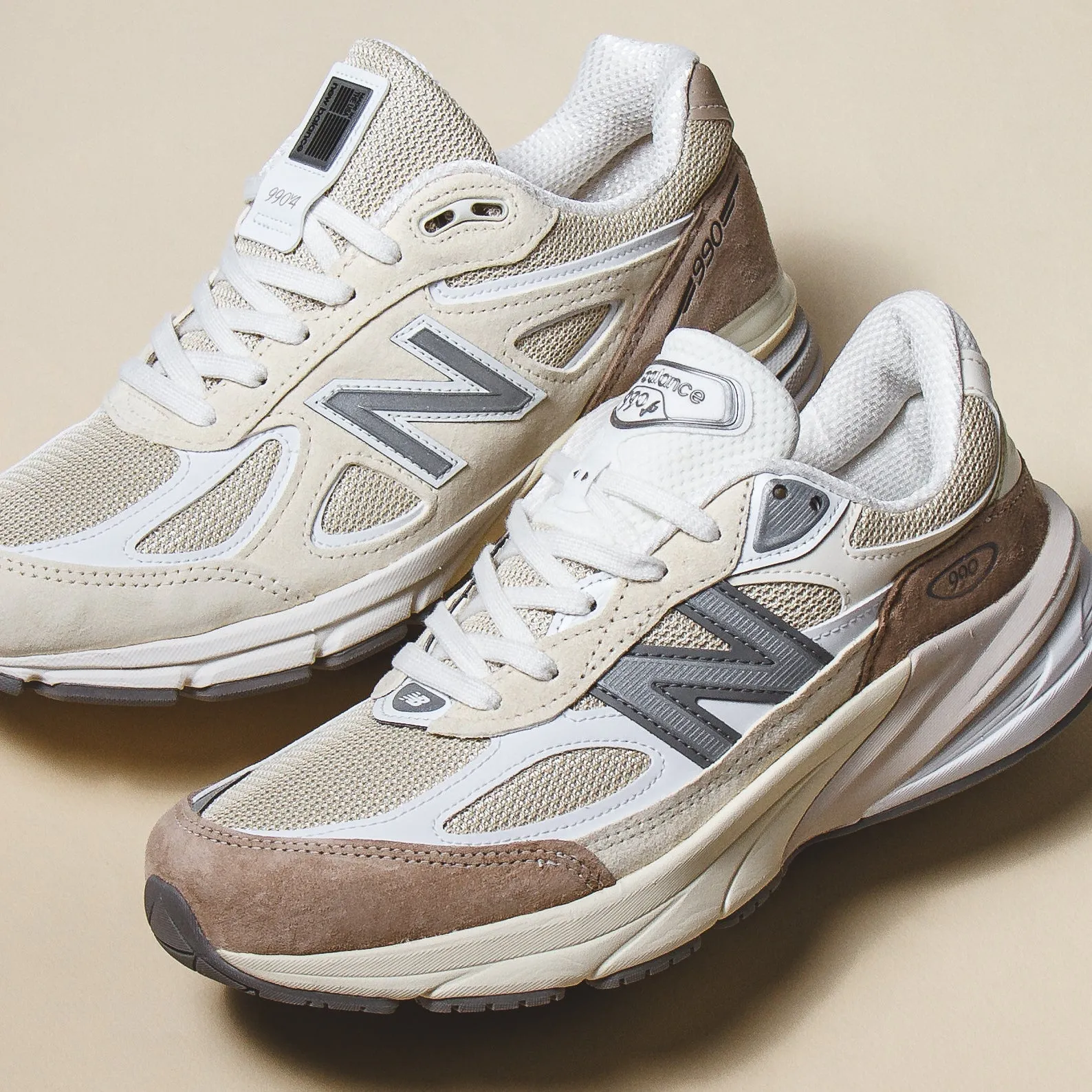 New Balance Men 990v6 Mindful Grey Made In USA M990SS6 heel - cup - feature shoes self - confidence