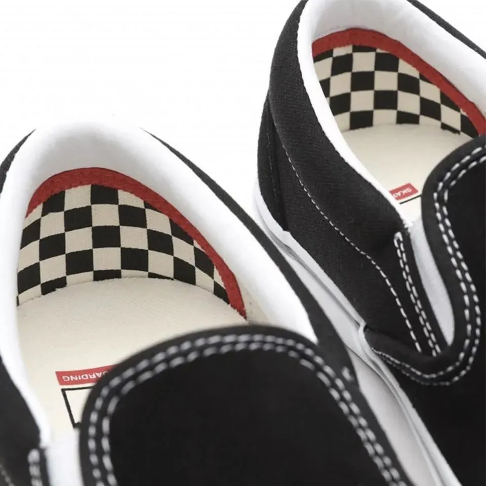 Vans Skate Slip On - Black/White All Day Ride