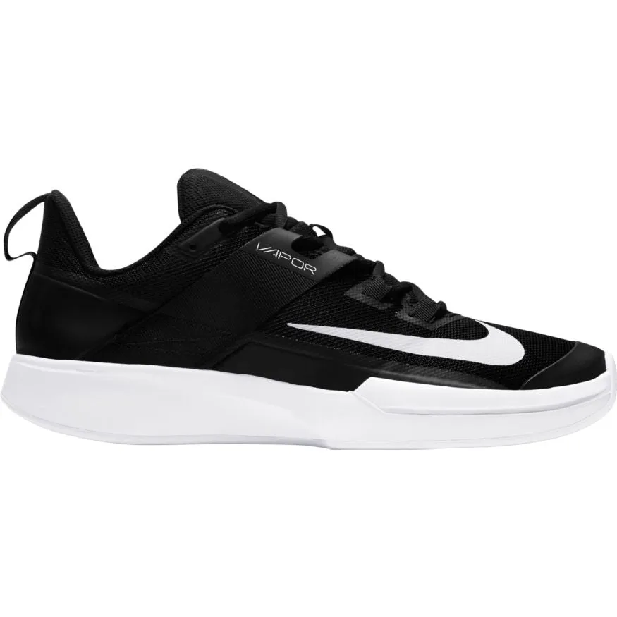 Nike Vapor Lite Tennis Shoes - Black/White Casual Design