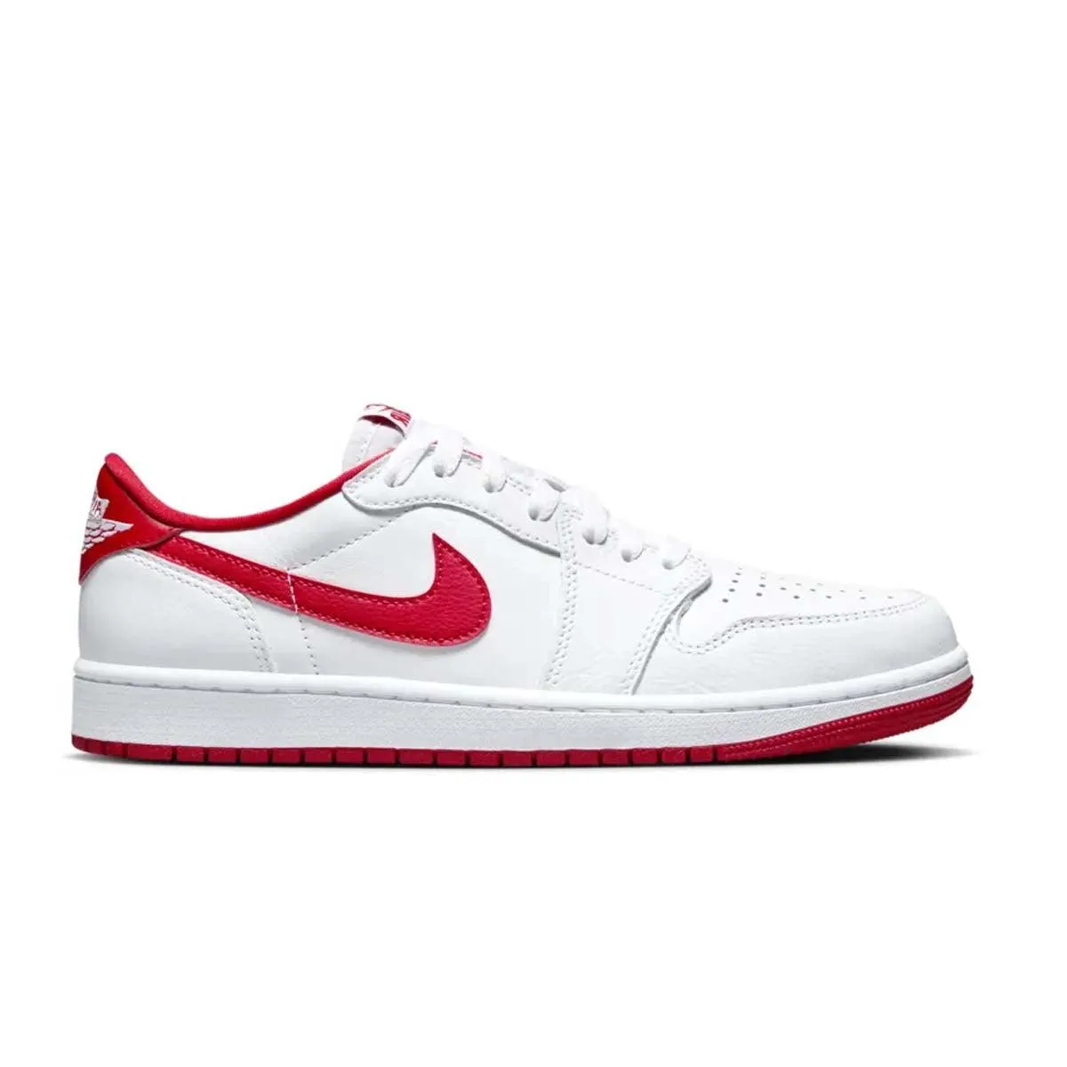 Vine Step Air Jordan 1 Retro Low OG 'University Red'