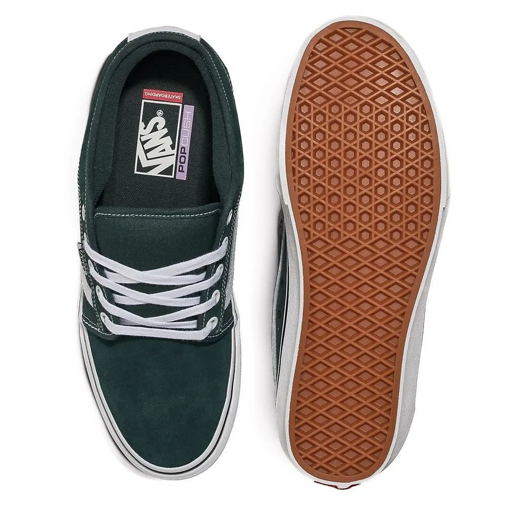 Vans Chukka Low Sidestripe - Green Gables/True White Campus Life Bold Ride