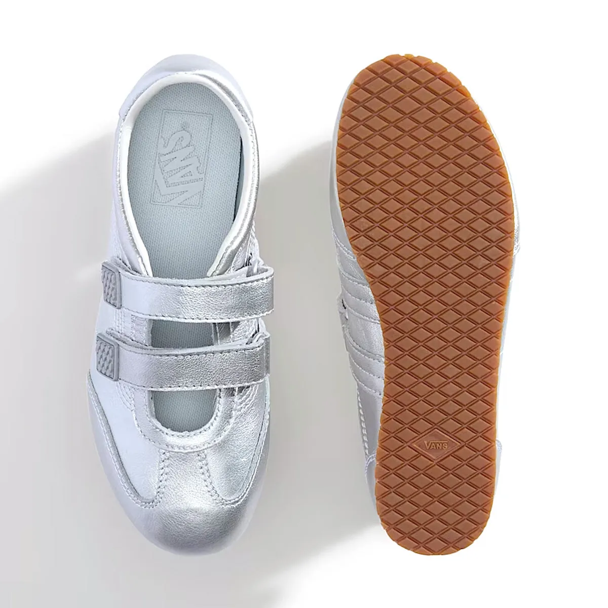 Road Ready Wmns Premium Mary Jane Super LowPro 'Silver'
