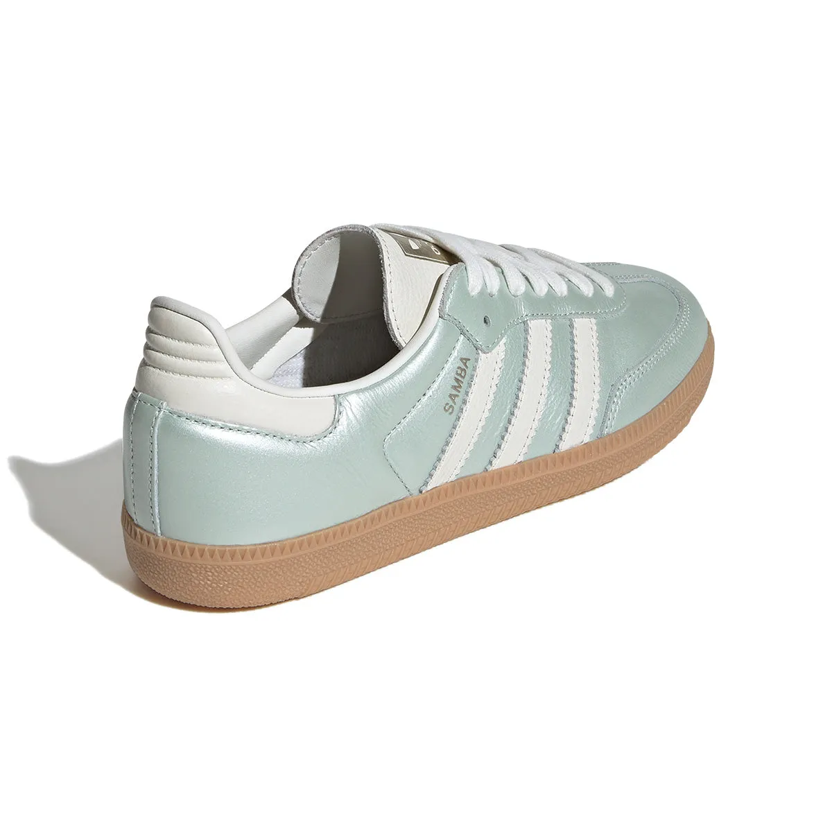 Wmns Samba OG 'Linen Green Metallic' Energy return
