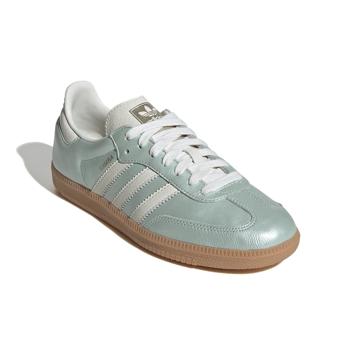 Wmns Samba OG 'Linen Green Metallic' Fresh Appeal Ice Step