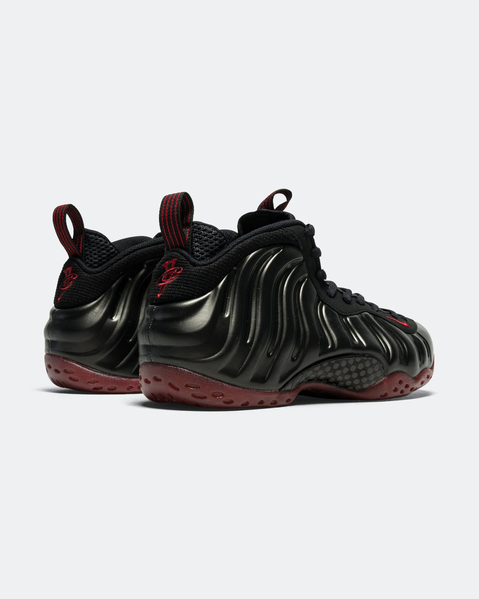 Shock-absorbent materials Air Foamposite One - Black/Varsity Red