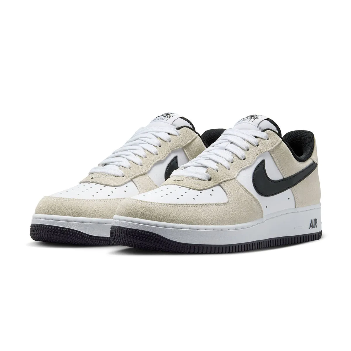 Air Force 1 '07 LV8 'White Black' Noise reduction Compact Form
