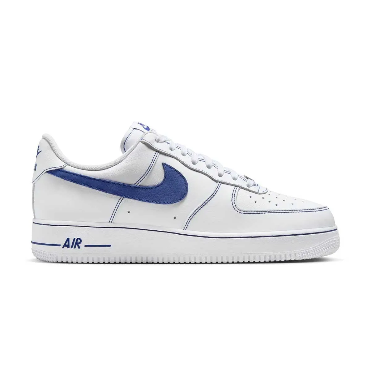 Air Force 1 '07 LV8 'White Deep Royal Blue' Barefoot feel
