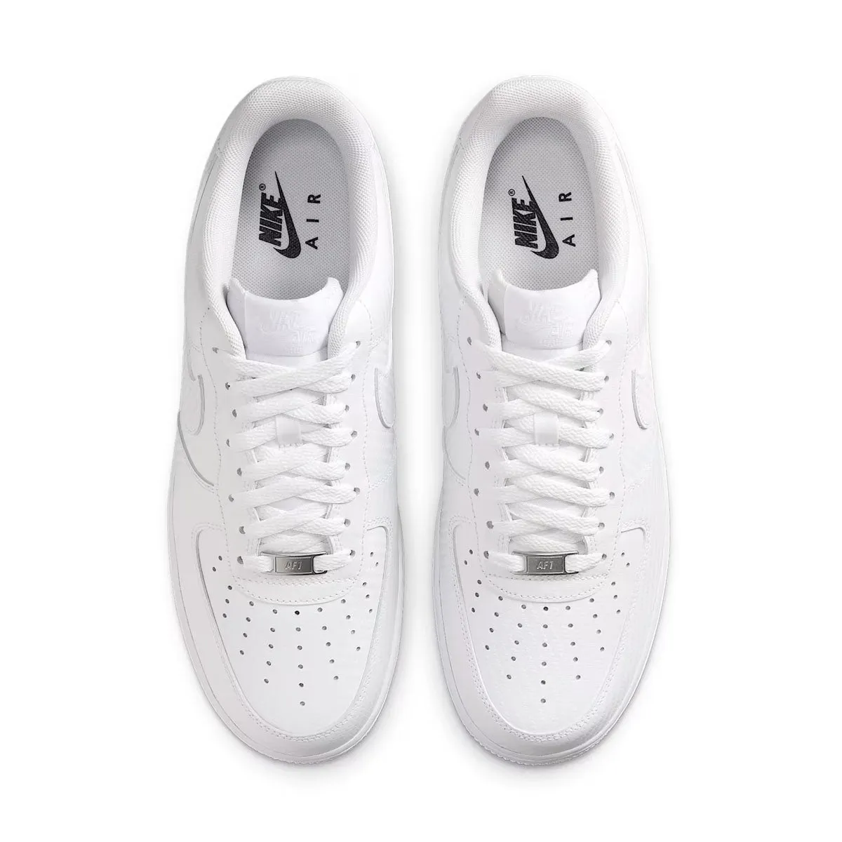 Cushioned Step Breathable wear AIR FORCE 1 '07 'White Carbon Fibre'