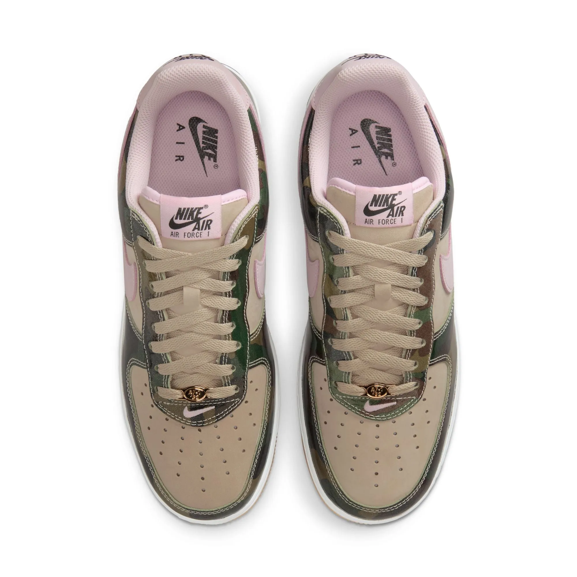 Classic Design Torsion Control Plate Air Force 1 Low Retro 'Camo Pink'