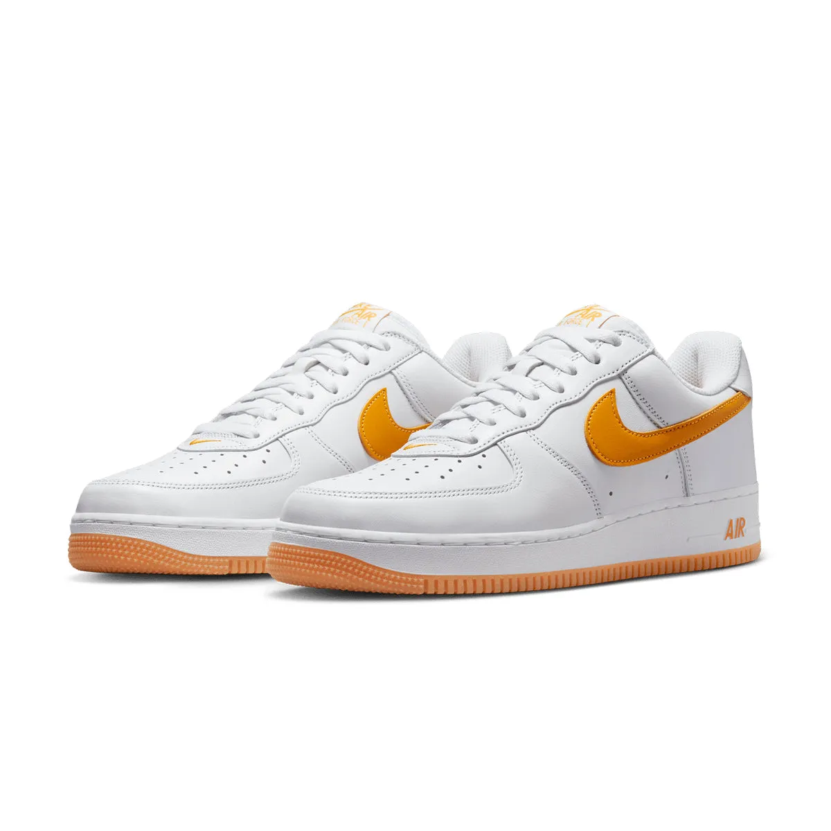 Comfortable to wear Air Force 1 Low Retro QS 'Waterproof White University Gold'