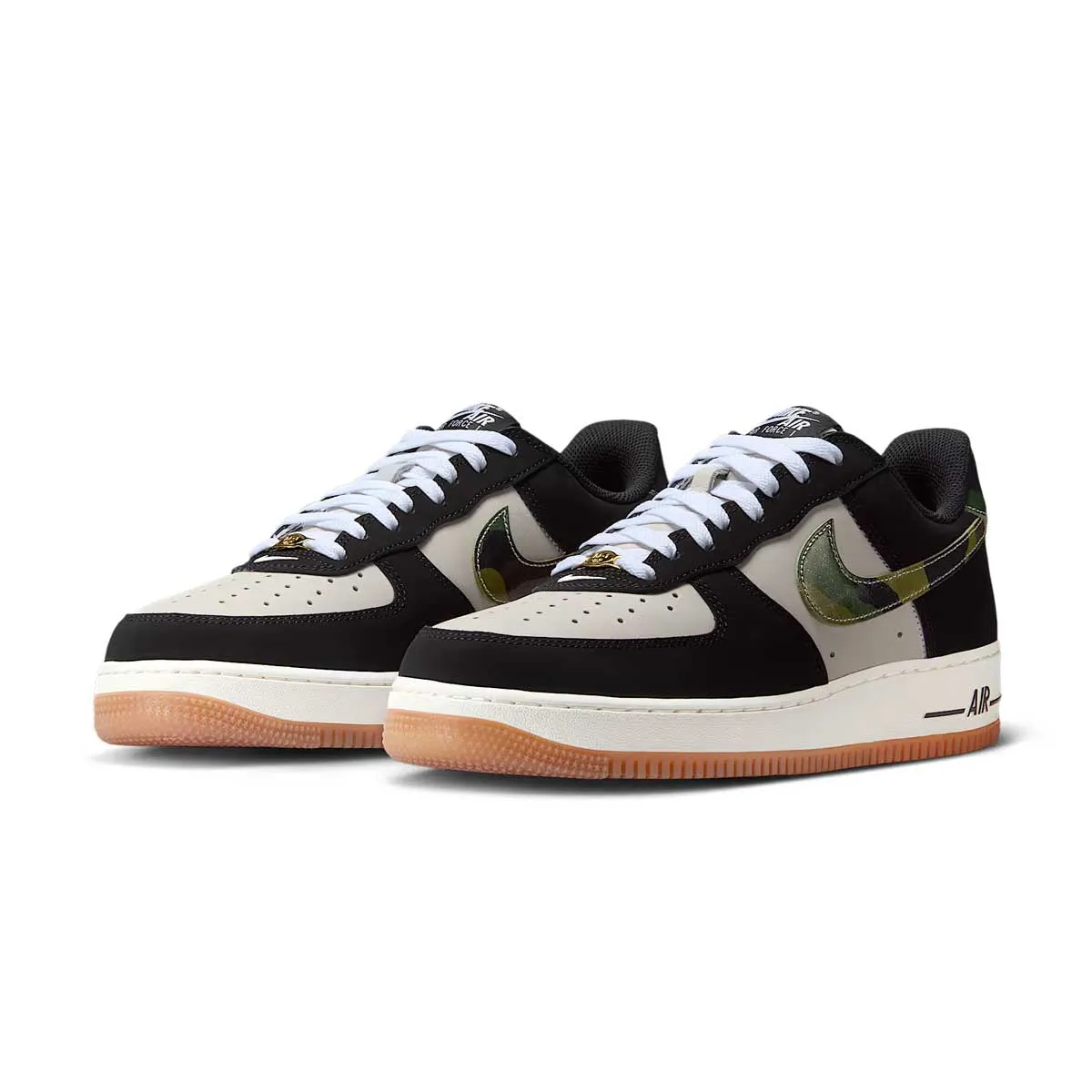Dual Layer Foam All-weather shock absorption Air Force 1 Low Retro 'White Gum Medium'