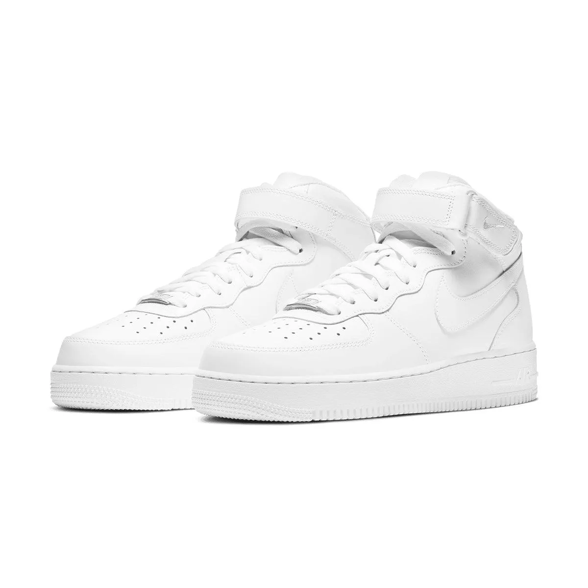 Ergo Tech Air Force 1 Mid '07 'Triple White'