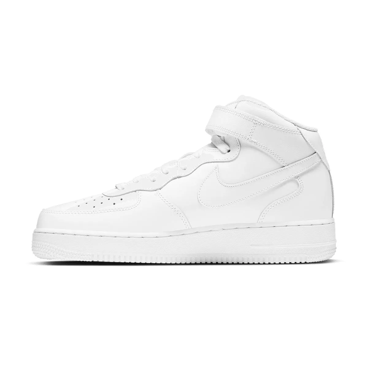 Air Force 1 Mid '07 'Triple White' Waterproof Barrier Tech Stretch Material