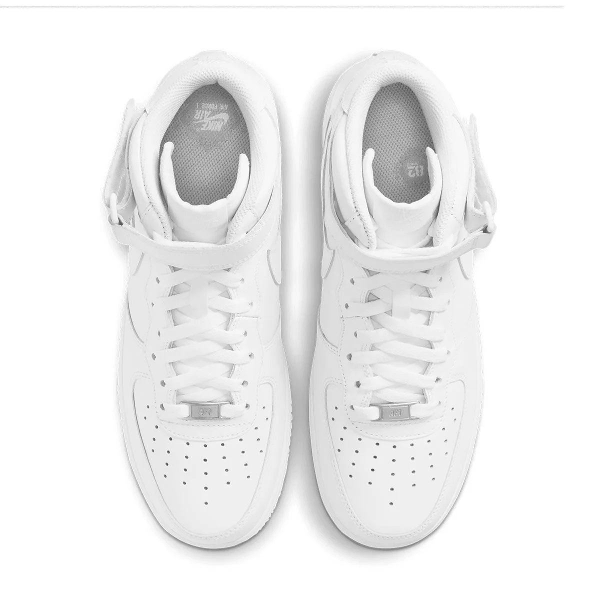 Run Light Air Force 1 Mid '07 'Triple White'