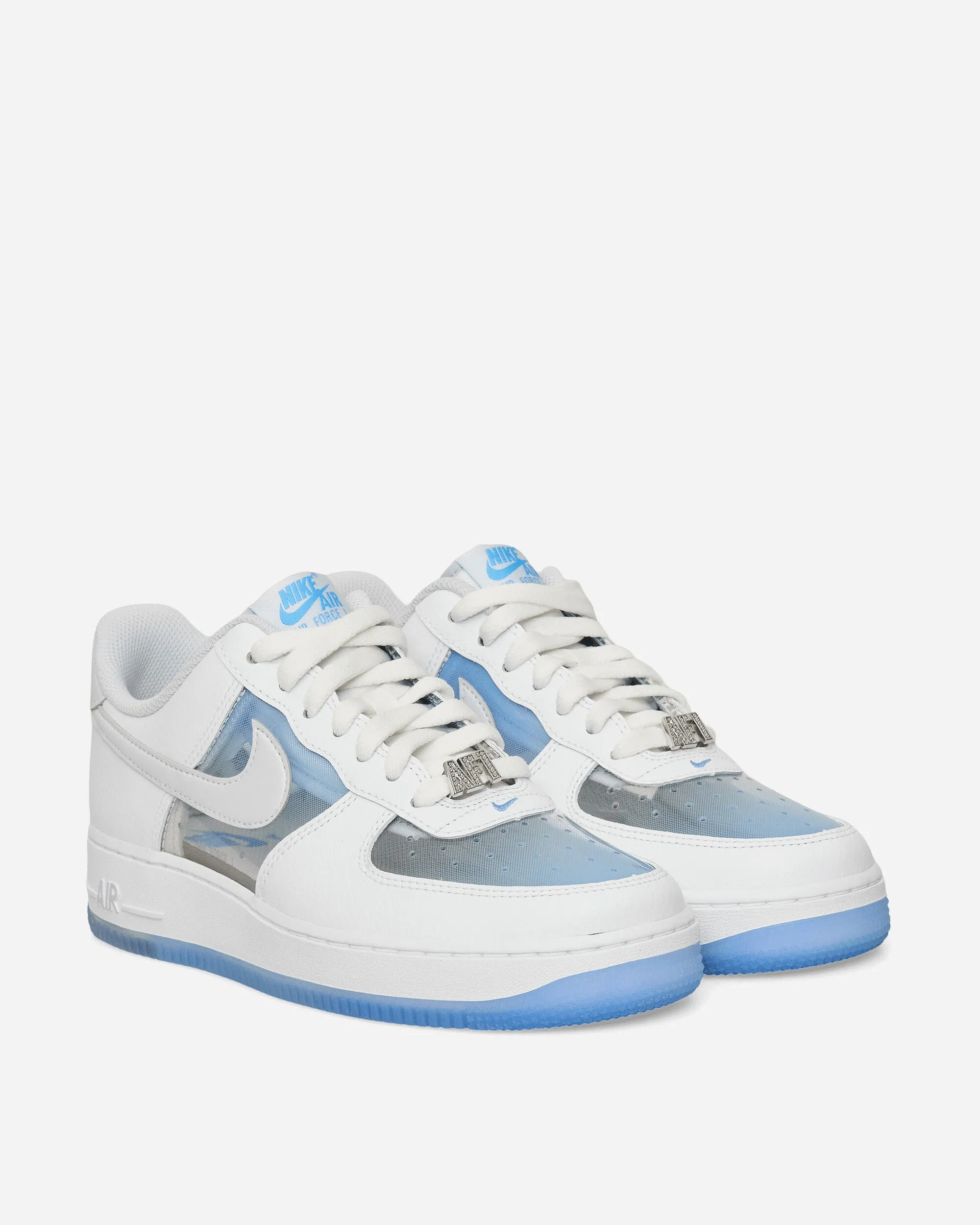 Comfortable ankle Air Force 1 Sneakers White / University Blue