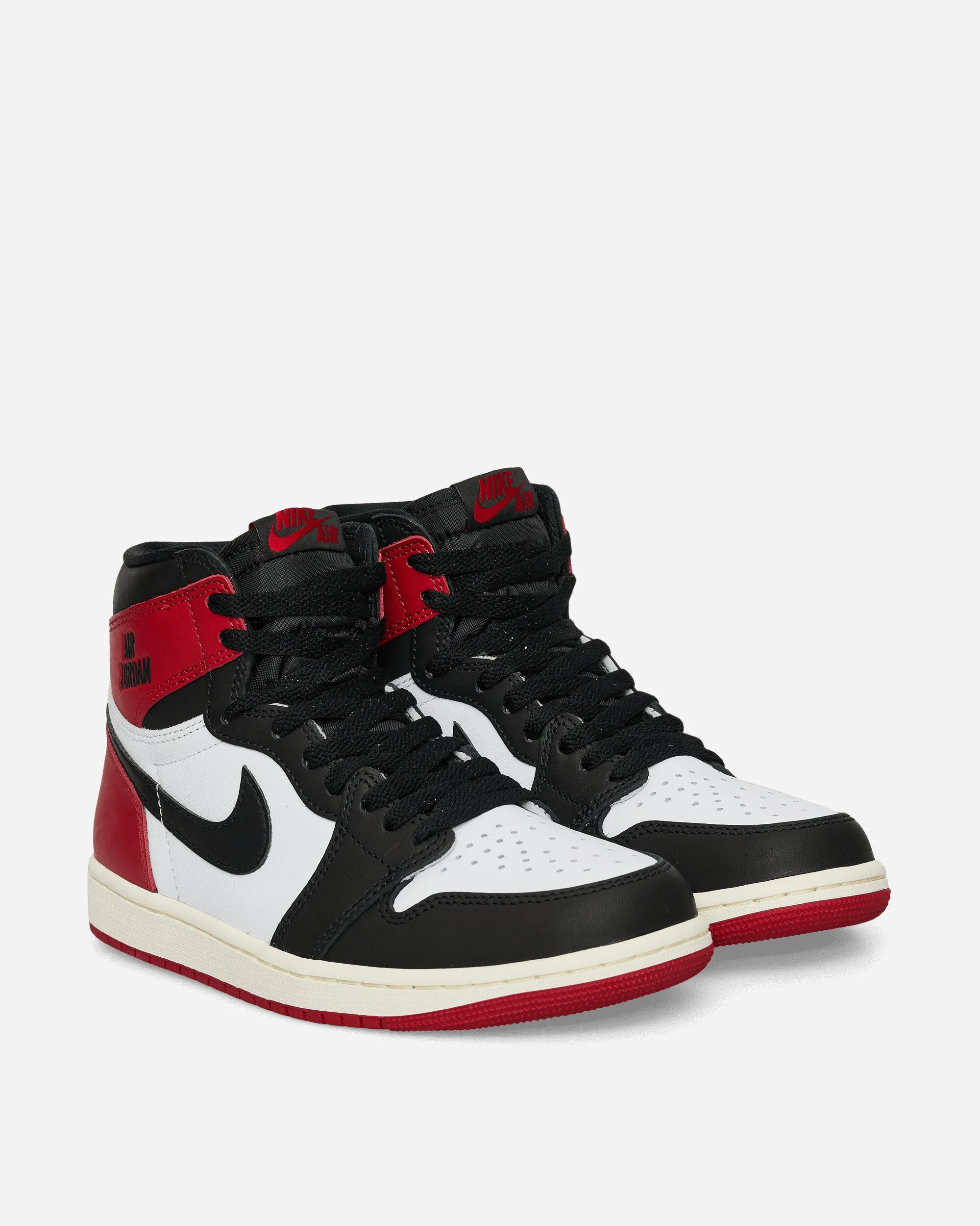 Air Jordan 1 High OG Sneakers Black Toe Bounce Back No Stress