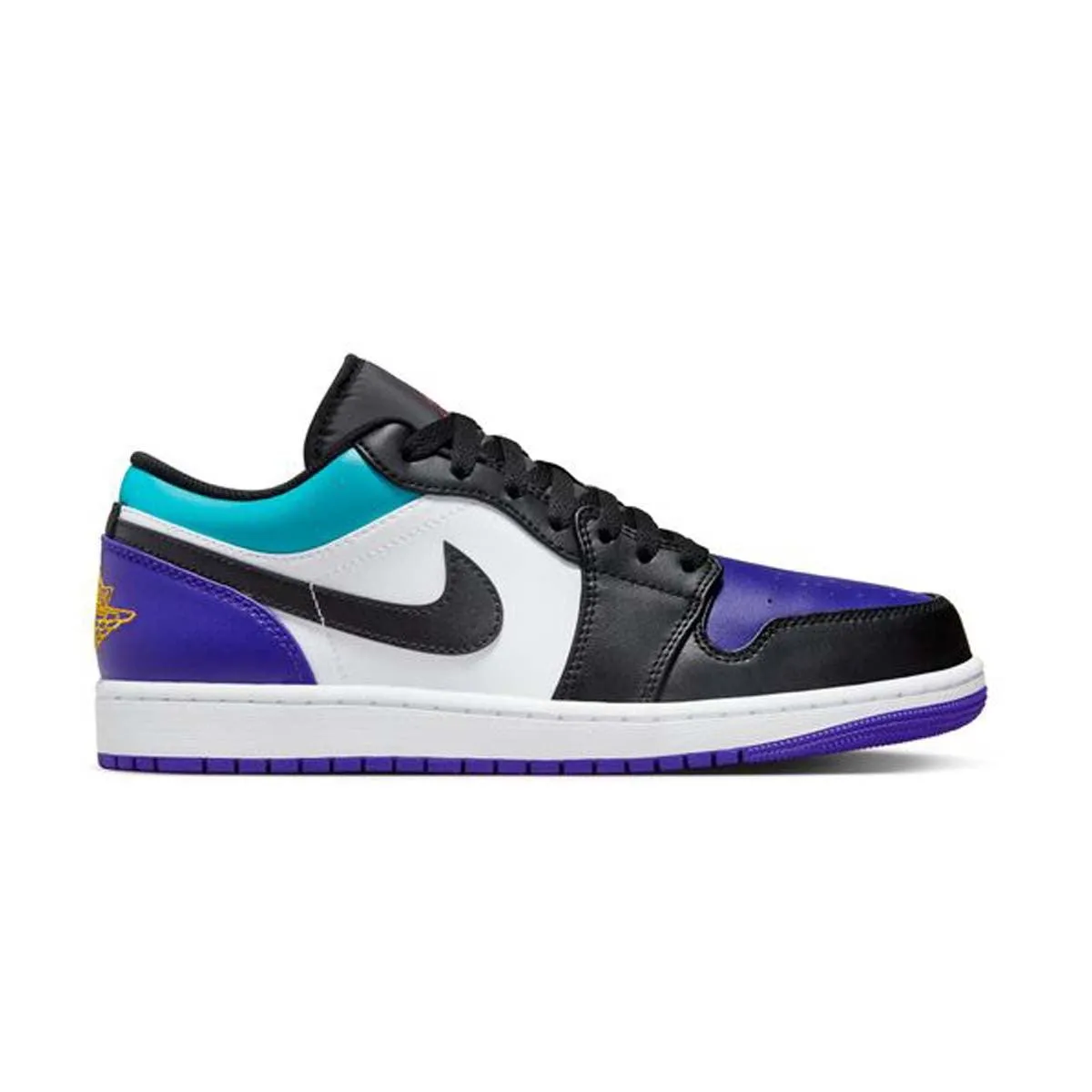 Contoured Footbed Support Air Jordan 1 Low 'Aqua'