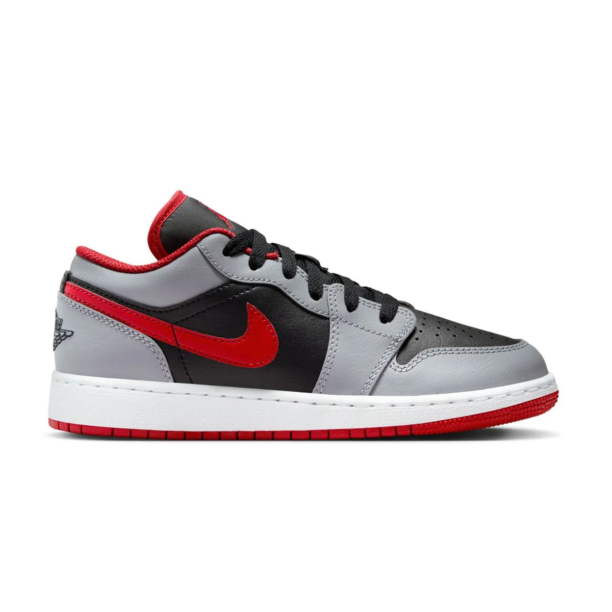 Modern sole Air Jordan 1 Low 'Black Light Smoke Grey'
