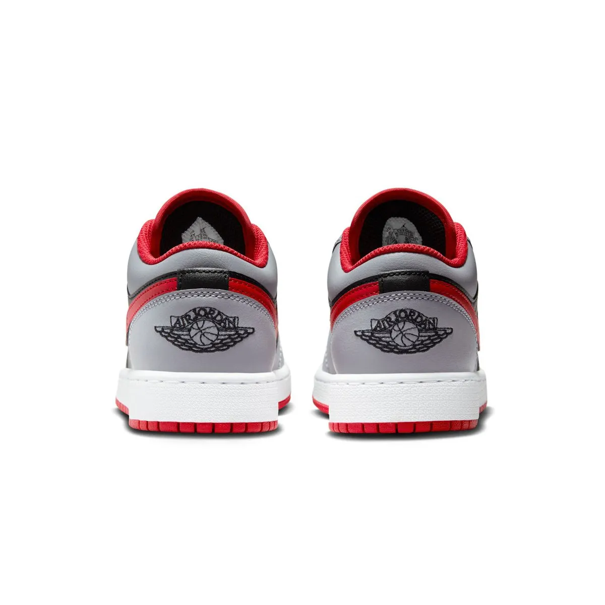 Air Jordan 1 Low 'Black Light Smoke Grey' Shock   Absorbing Anatomical Contouring