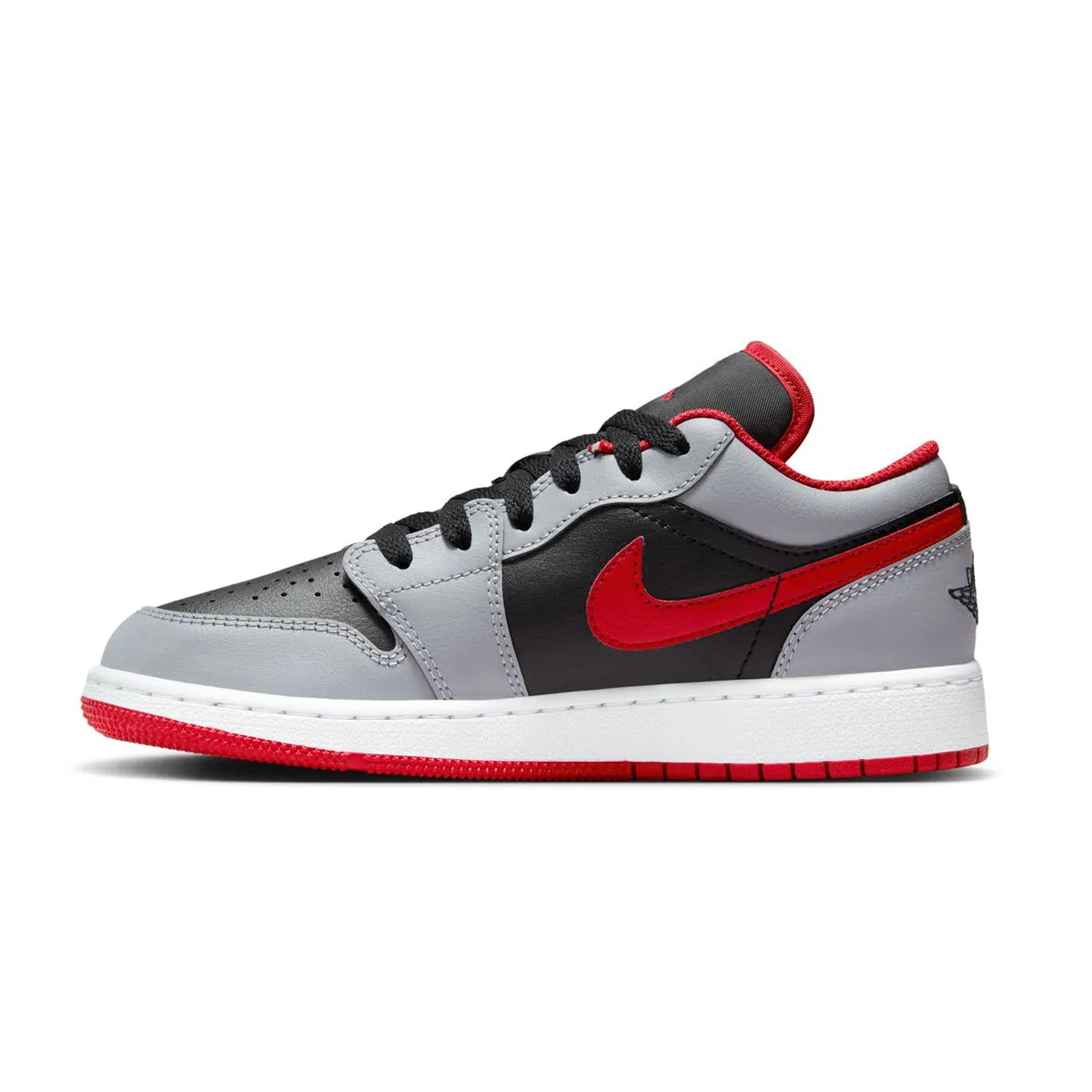 Bounce Technology Air Jordan 1 Low 'Black Light Smoke Grey'