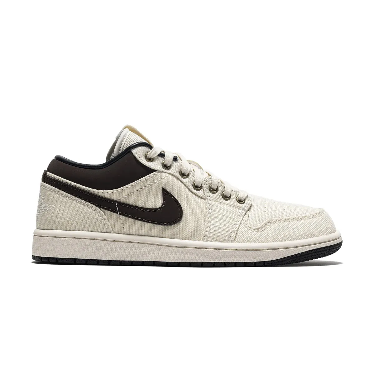 Outdoor Flex Air Jordan 1 Low Premium 'Pale Ivory Baroque Brown'