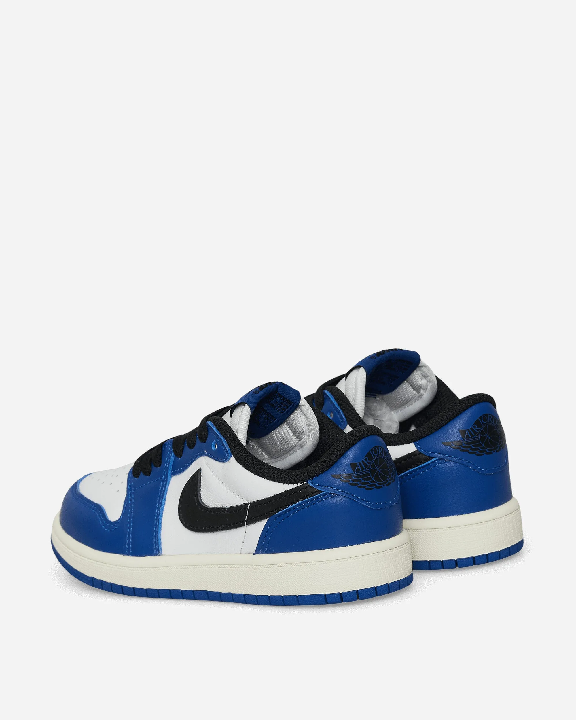 Roll Step Ankle friendly Air Jordan 1 Low (PS) Sneakers Game Royal / White / Black