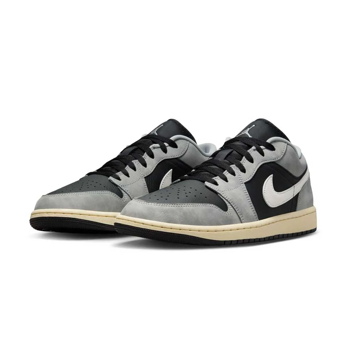 Adjustable Strap Lock Air Jordan 1 Low SE 'Light Smoke Grey'