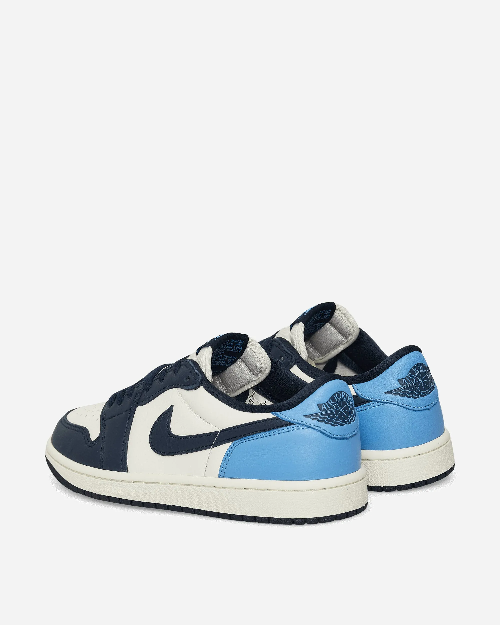 Air Jordan 1 Low Sneakers Obsidian Unisex Comfort Clean Finish