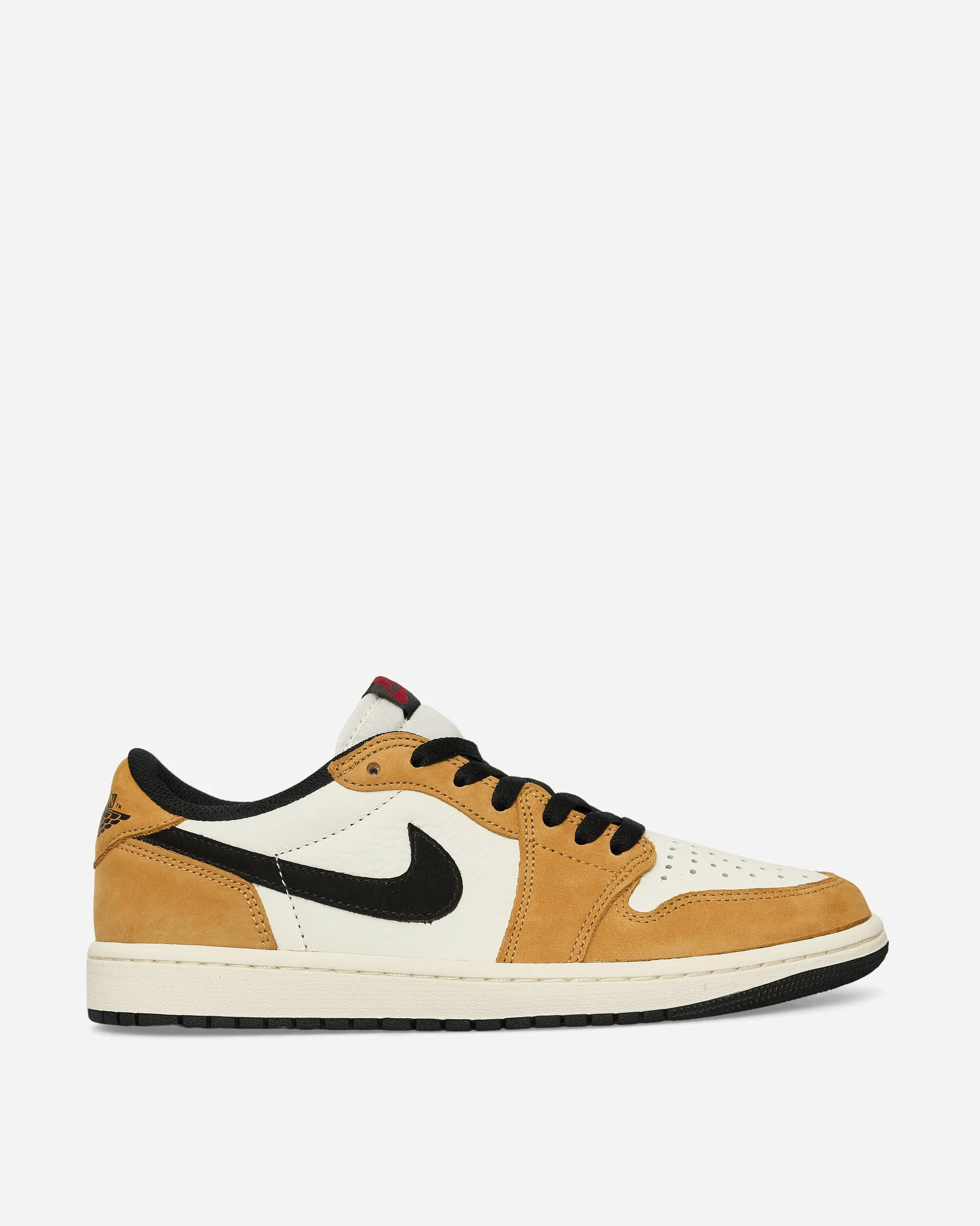 Air Jordan 1 Low Sneakers Sail / Golden Harvest Flat Heel