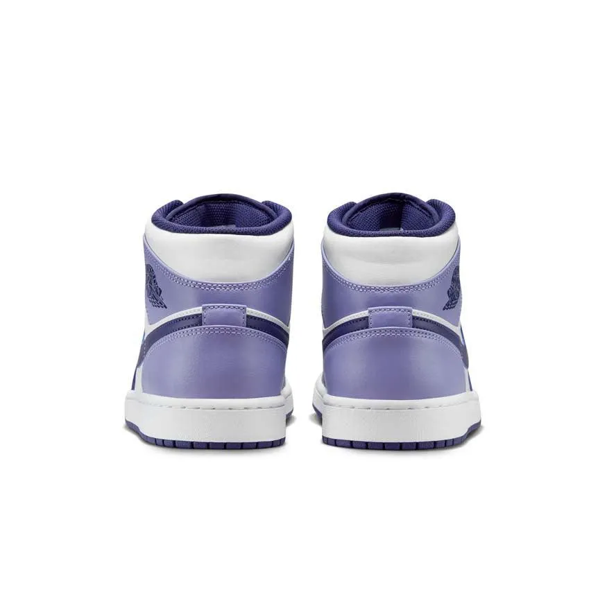 Air Cushioning Step Control Air Jordan 1 Mid 'Sky J Purple'