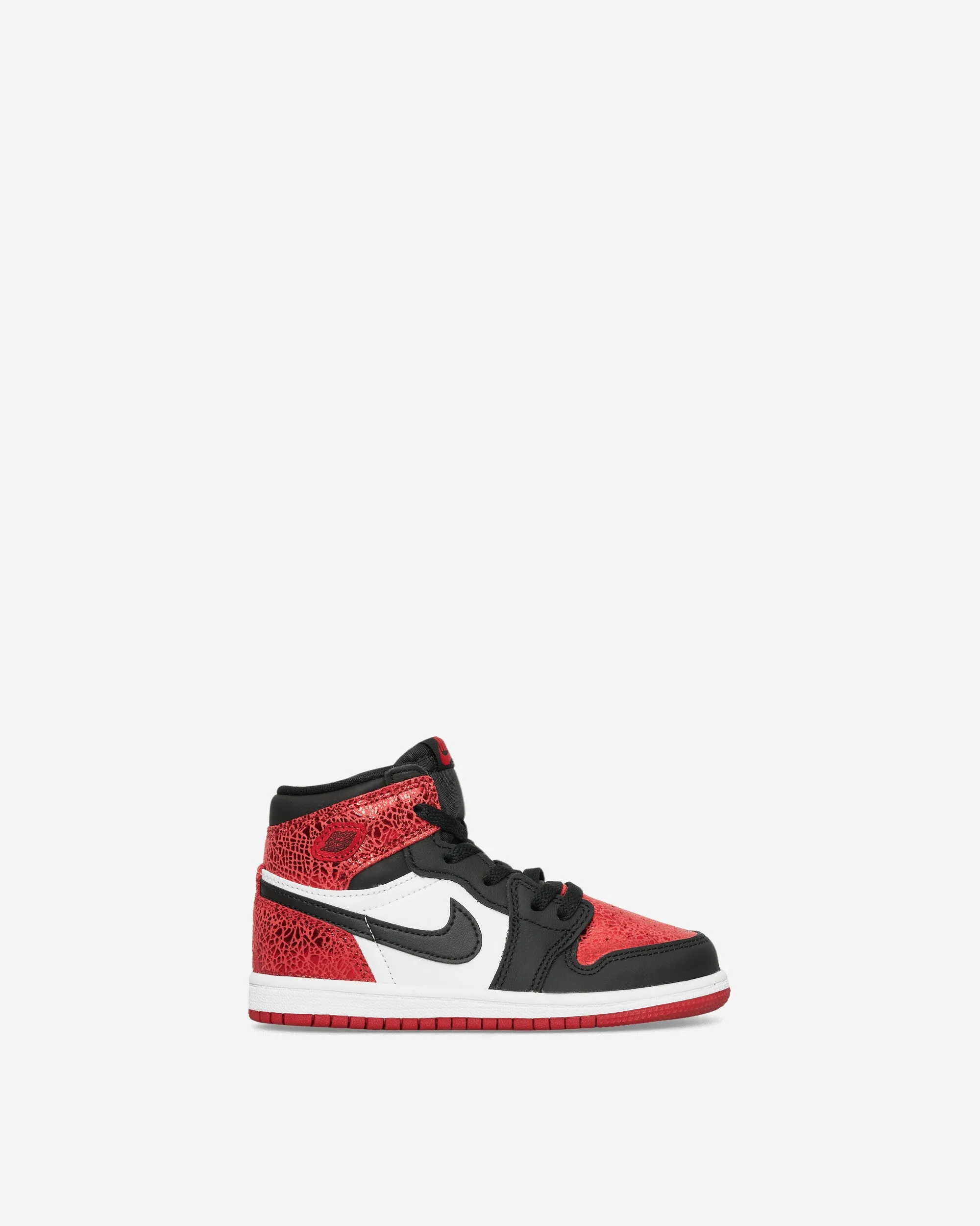 Air Jordan 1 Retro High OG (TD) Sneakers Ruby Mood Light Comfortable Heel