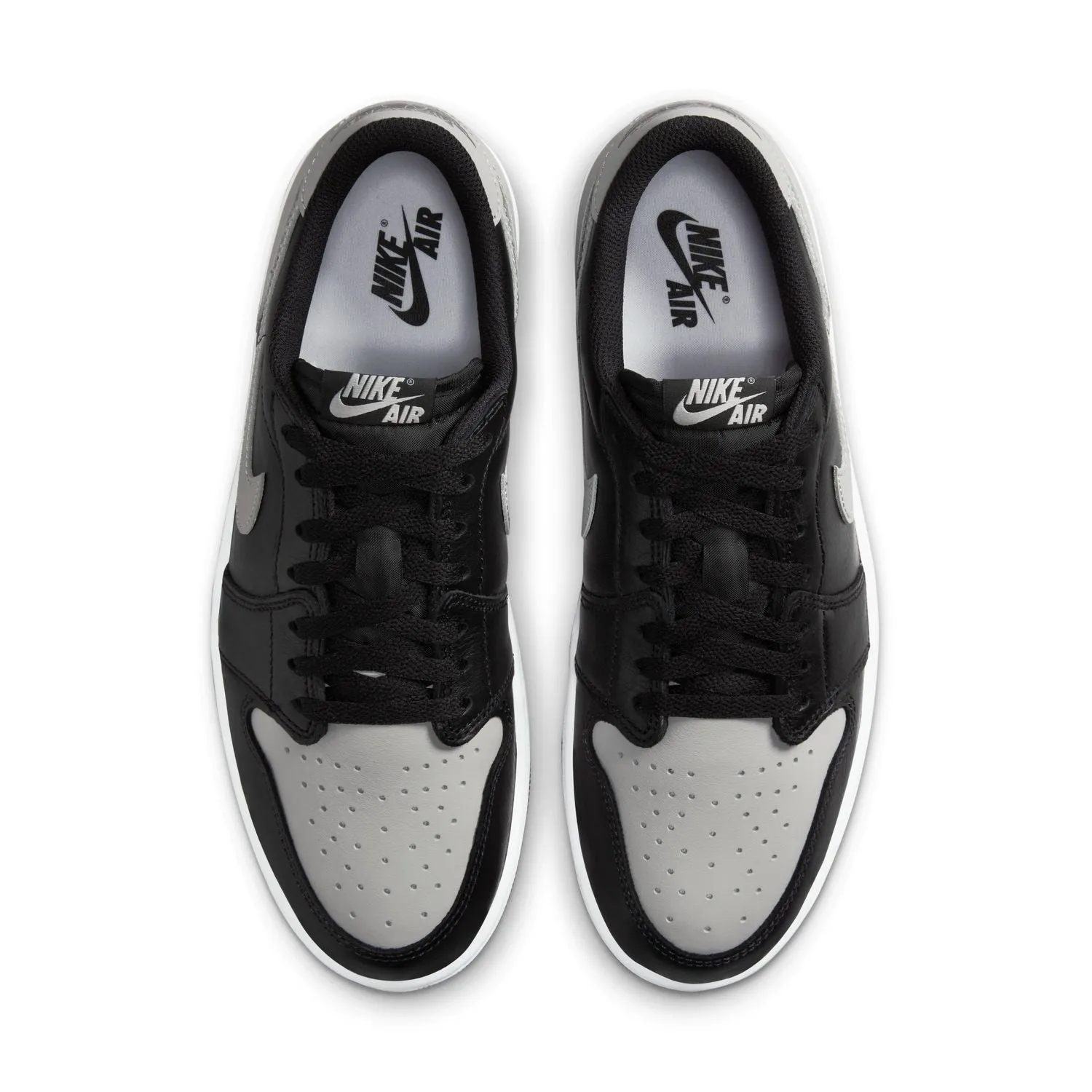 Air Jordan 1 Retro Low OG 'Shadow' Bold Finish Compression Molded Cushion